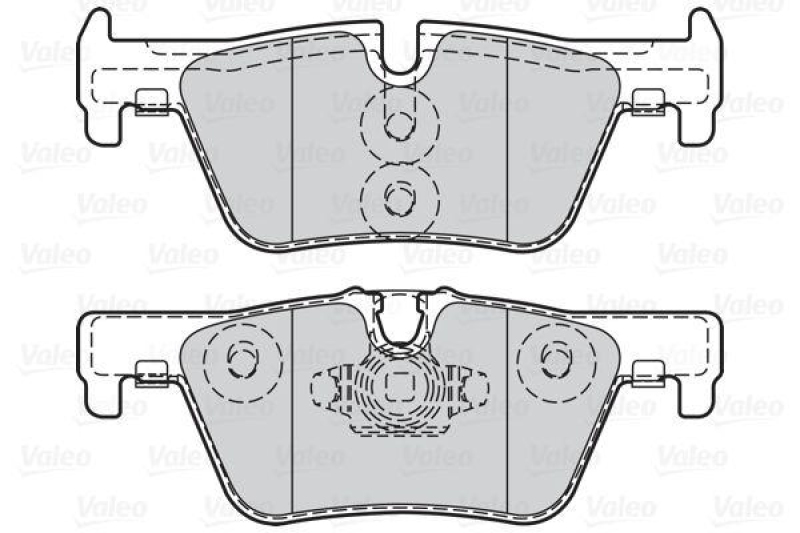 VALEO Bremsbelagsatz, Scheibenbremse ESSENTIAL 302142