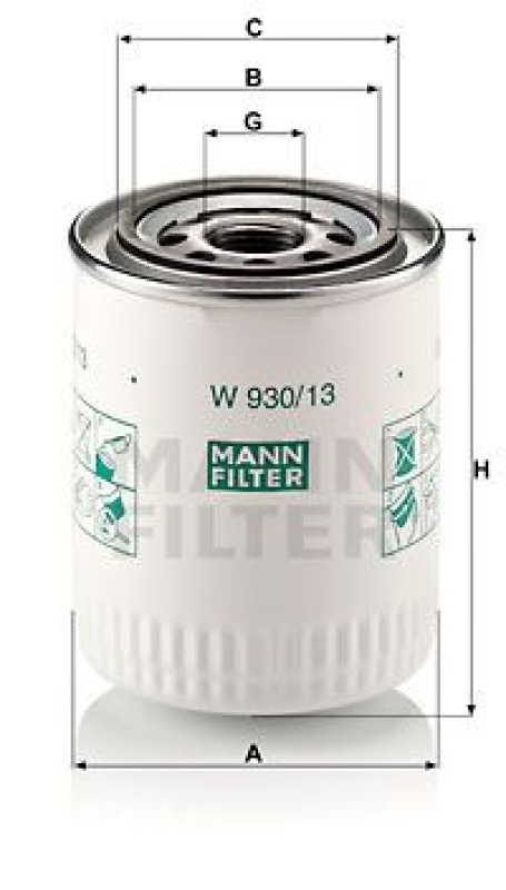 MANN-FILTER Ölfilter