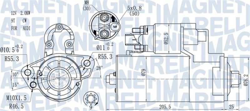 MAGNETI MARELLI Starter