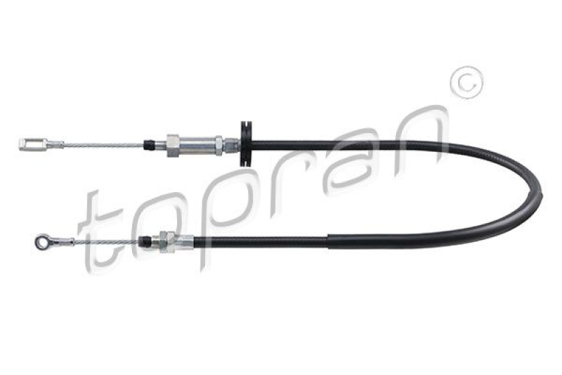 TOPRAN Cable Pull, parking brake