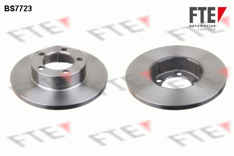 2x FTE Bremsscheibe 9072378