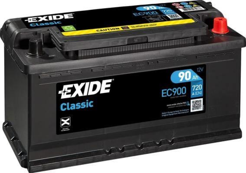 EXIDE Starterbatterie CLASSIC