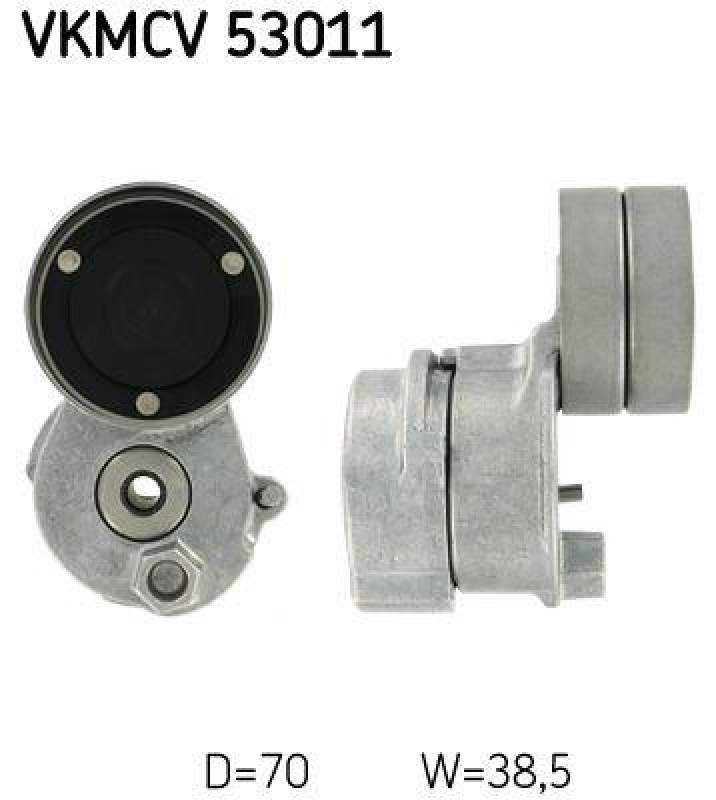 SKF Riemenspanner, Keilrippenriemen