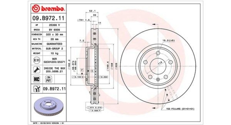 MAGNETI MARELLI Bremsscheibe