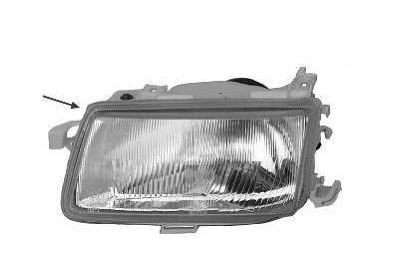 VAN WEZEL Headlight