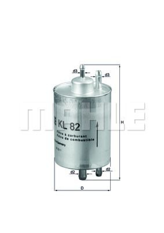 KNECHT Fuel Filter
