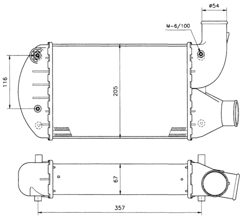 NRF Ladeluftk&uuml;hler 30134