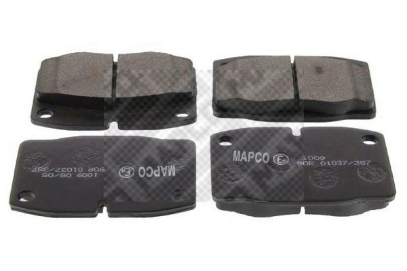 MAPCO Brake Pad Set, disc brake