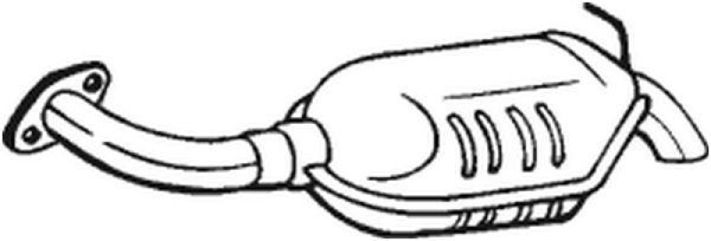 BOSAL Endschalldämpfer