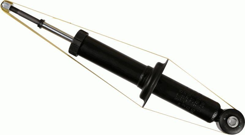 SACHS Gasdruck Sto&szlig;d&auml;mpfer Hinten 317 614