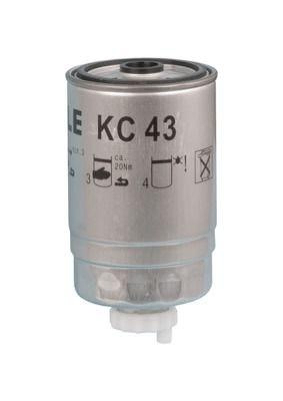 MAHLE Kraftstofffilter KC 43