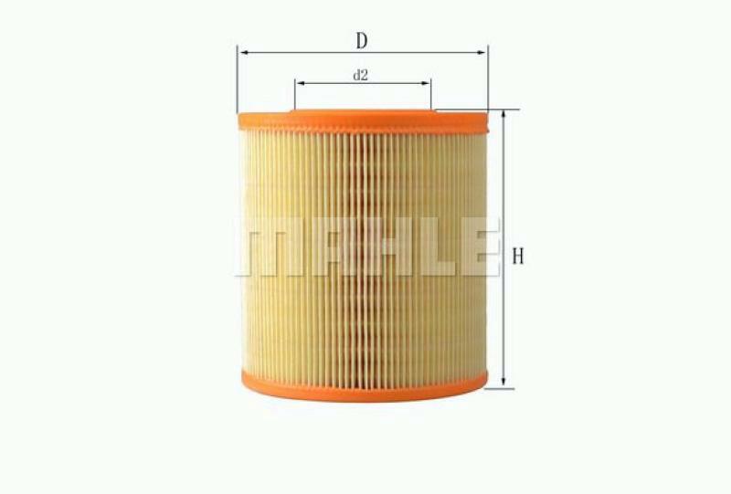 MAHLE ORIGINAL Luftfilter LX 1253