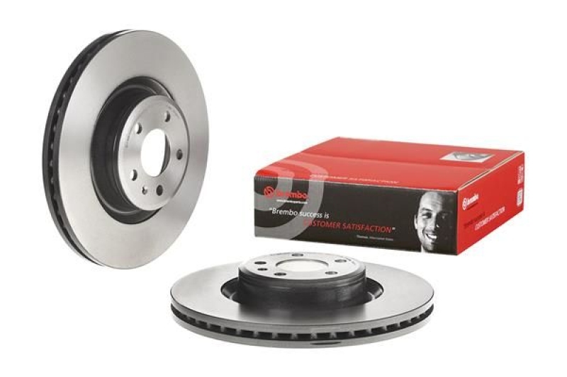 2x BREMBO Bremsscheibe PRIME LINE - UV Coated