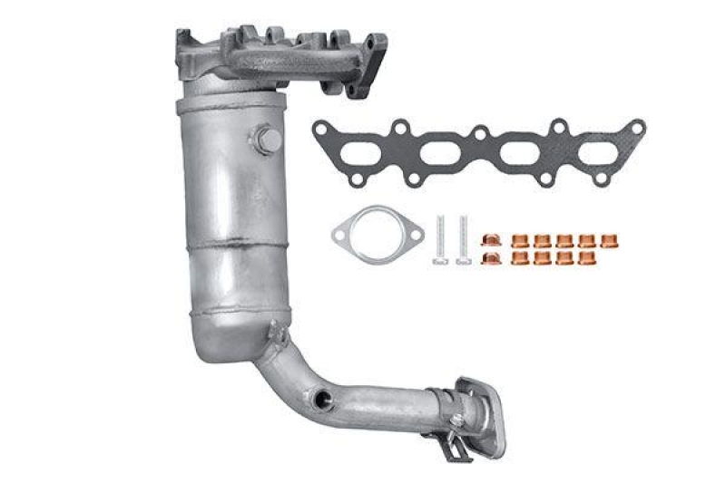 HELLA Krümmerkatalysator Easy2Fit – PARTNERED with Faurecia 8LF366055-021