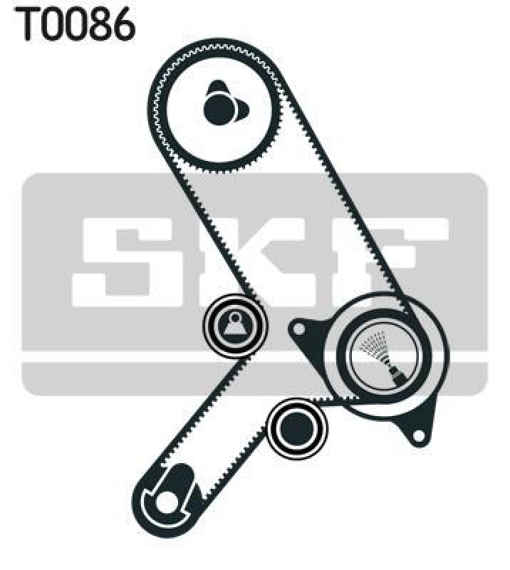 SKF Zahnriemensatz VKMA 02169