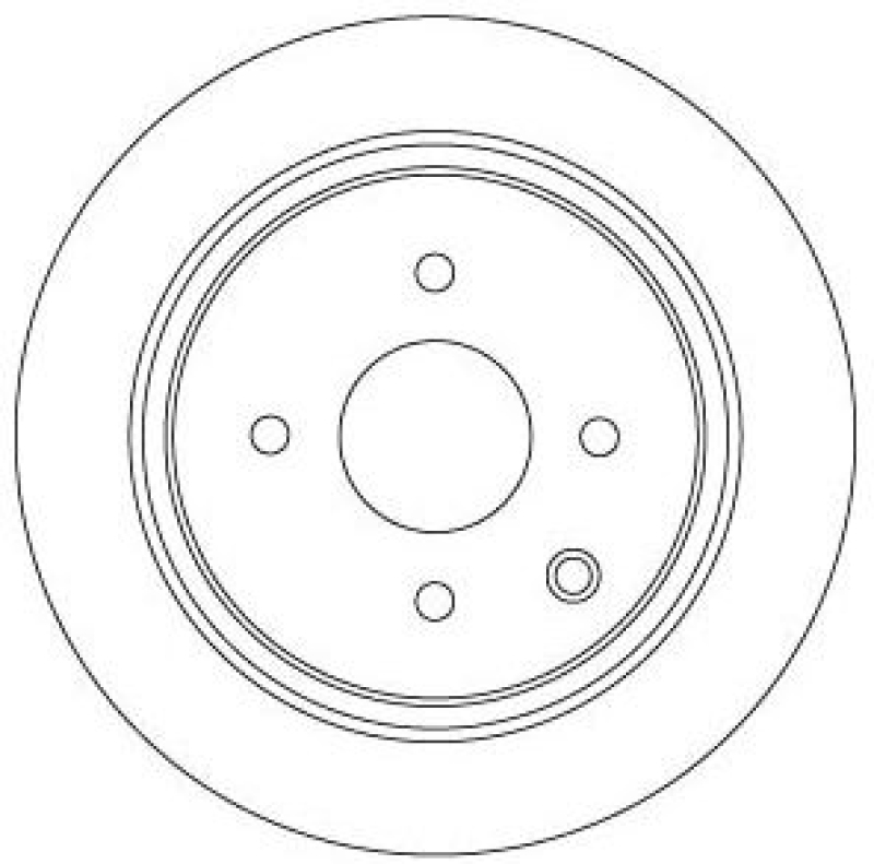 2x TRW Bremsscheibe DF6317