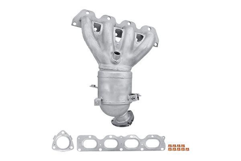 HELLA Manifold Catalytic Converter Easy2Fit – PARTNERED with Faurecia