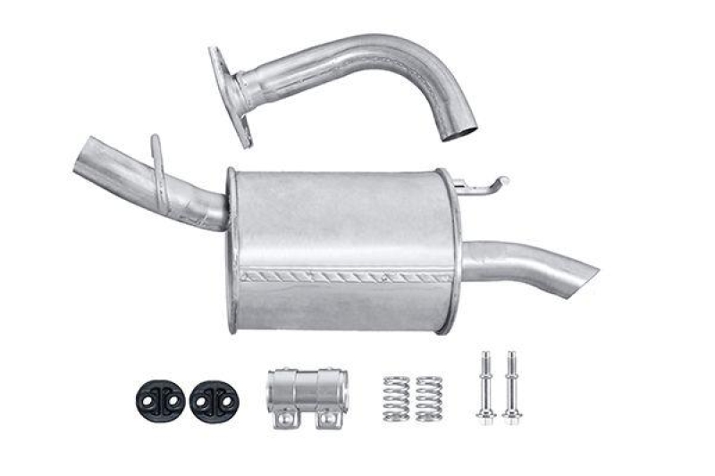 HELLA Endschalldämpfer Easy2Fit – PARTNERED with Faurecia 8LD366035-741