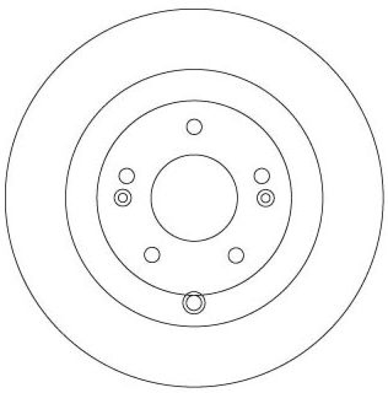 2x TRW Bremsscheibe