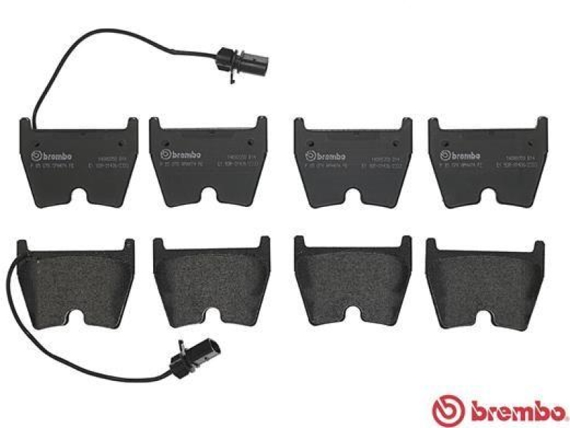 BREMBO Bremsbelagsatz, Scheibenbremse PRIME LINE