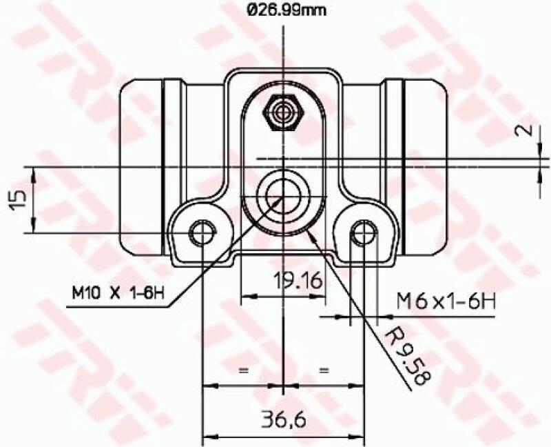 TRW Radbremszylinder BWN240