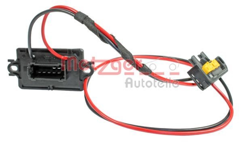 METZGER Resistor, interior blower OE-part