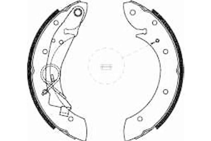 TRW Bremsbackensatz GS8635