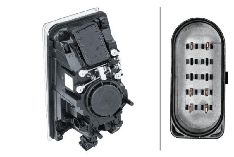 Hella Hauptscheinwerfer LED H7 rechts passend für Volvo FH 500 FM 400 420 460 1EL 010 478-101