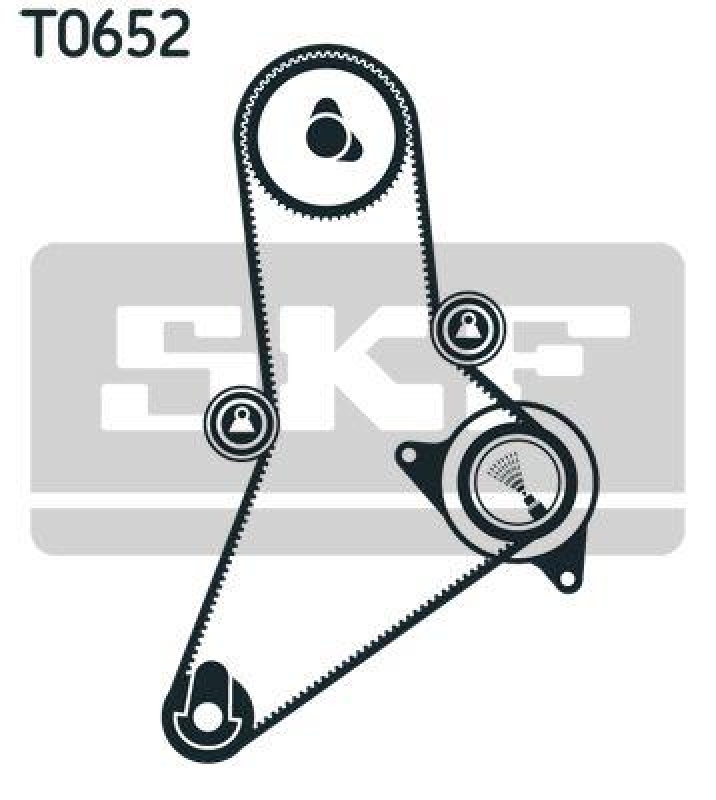 SKF Zahnriemensatz VKMA 02383