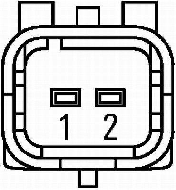 HELLA Sensor, Raddrehzahl 6PU 009 106-371