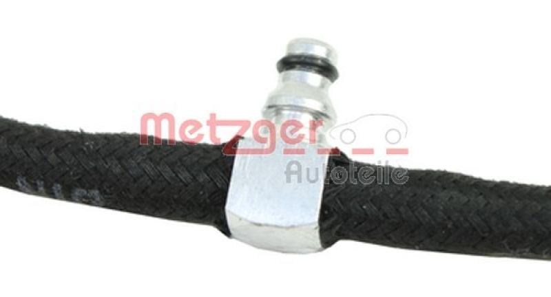 METZGER Hose, fuel overflow