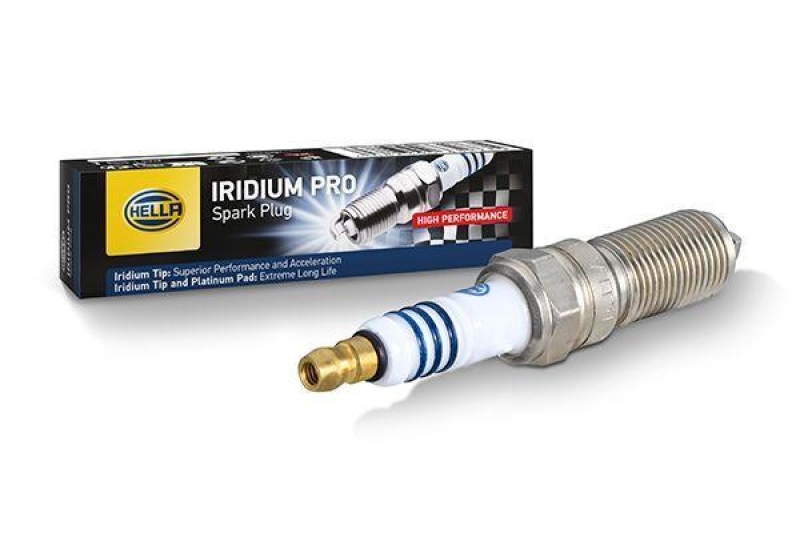 HELLA Spark Plug Iridium Pro
