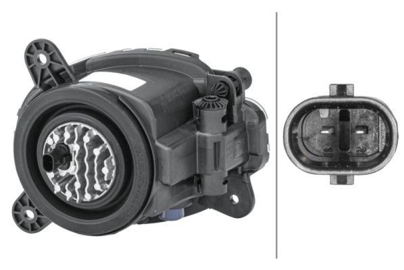 HELLA Nebelscheinwerfer 1NL 014 159-021