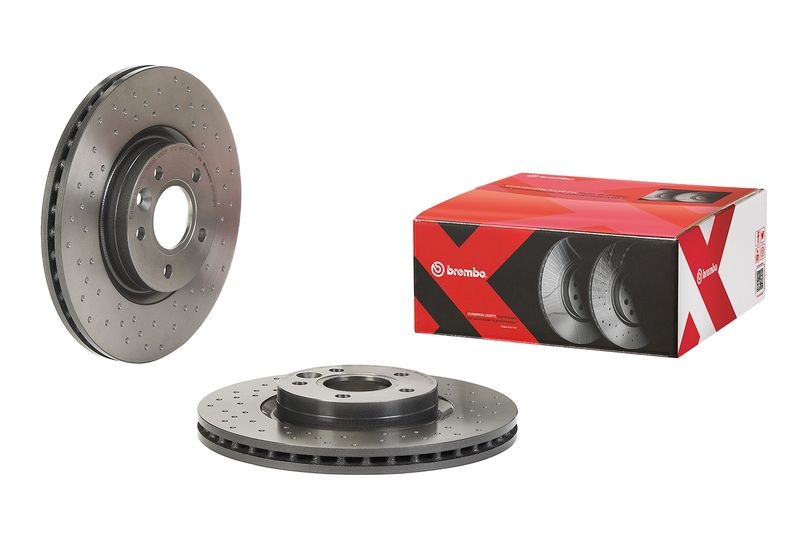 2x BREMBO Bremsscheibe XTRA LINE - Xtra