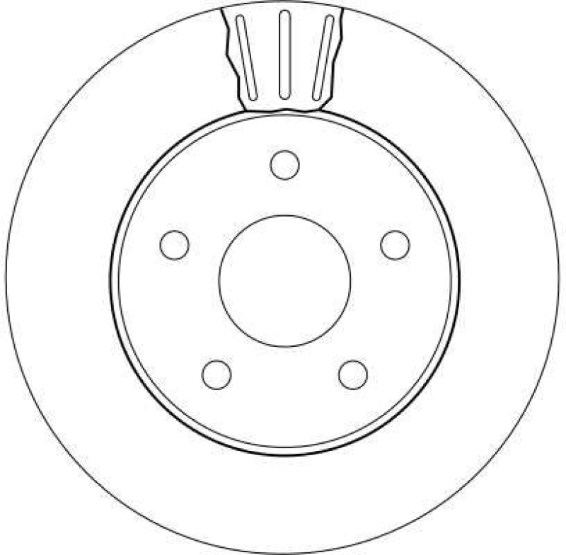 2x TRW Brake Disc