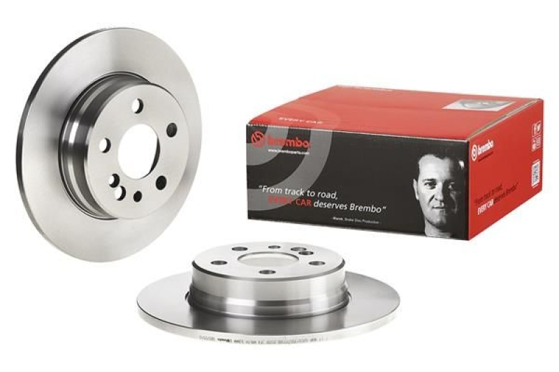 2x BREMBO Bremsscheibe PRIME LINE