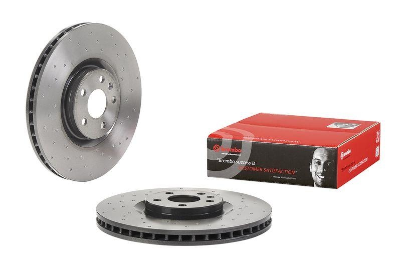 2x BREMBO Bremsscheibe XTRA LINE - Xtra
