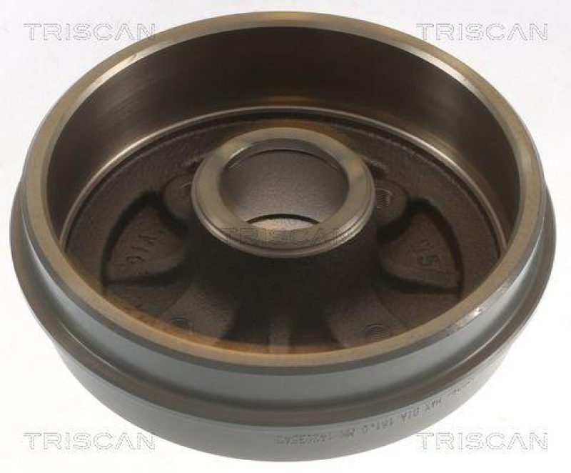 2x TRISCAN Bremstrommel 8120 28208c