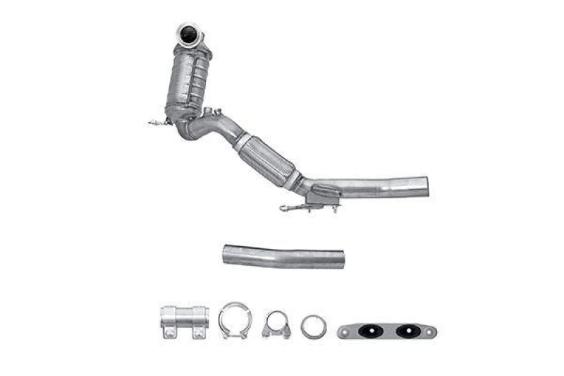 HELLA Ruß-/Partikelfilter, Abgasanlage Easy2Fit – PARTNERED with Faurecia 8LH 366 081-461