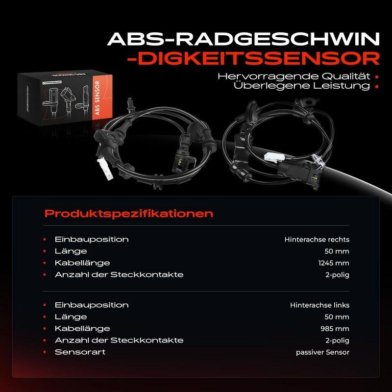 Frankberg Sensor, Raddrehzahl