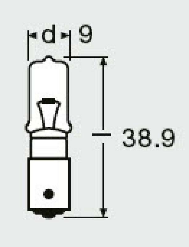 OSRAM Bulb, indicator ORIGINAL