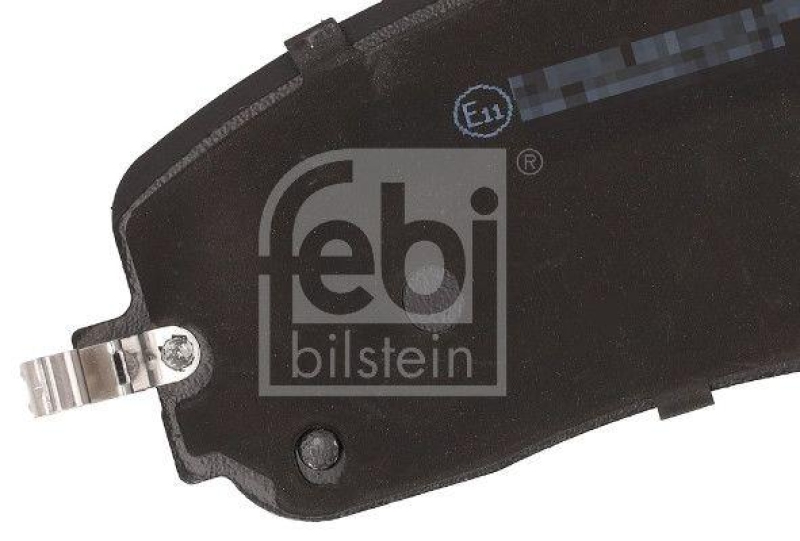 FEBI BILSTEIN Bremsbelagsatz, Scheibenbremse 196401