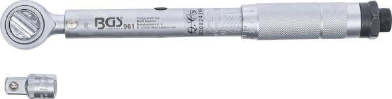 Drehmomentschlüssel | Abtrieb Außenvierkant 10 mm (3/8") | 20...
