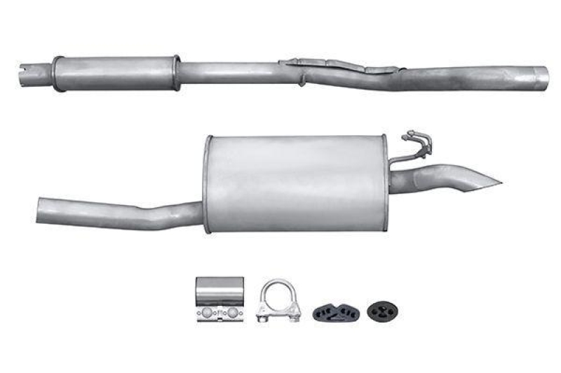 HELLA Endschalldämpfer Easy2Fit – PARTNERED with Faurecia 8LD366028-791