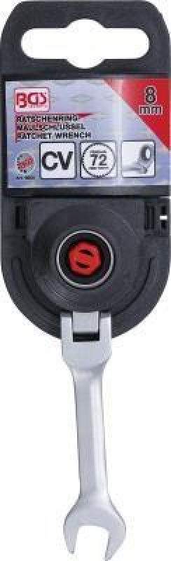 BGS Ratchet Ring Open-ended Spanner