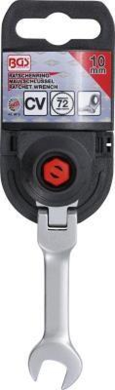 BGS Ratchet Ring Open-ended Spanner