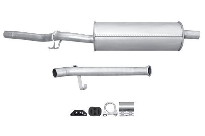 HELLA Endschalldämpfer Easy2Fit – PARTNERED with Faurecia 8LD366028-941