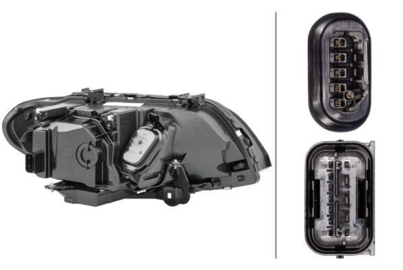 1x Hella Bi-Xenon Hauptscheinwerfer D2S H1 Links passend für BMW X5 ab 12/2003