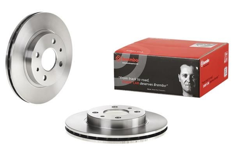 2x BREMBO Bremsscheibe PRIME LINE