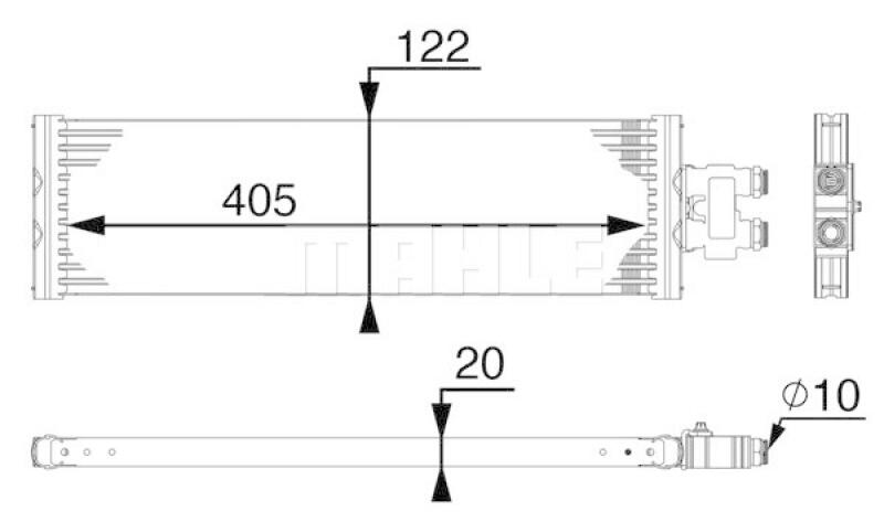 MAHLE Ölkühler, Automatikgetriebe BEHR *** PREMIUM LINE ***